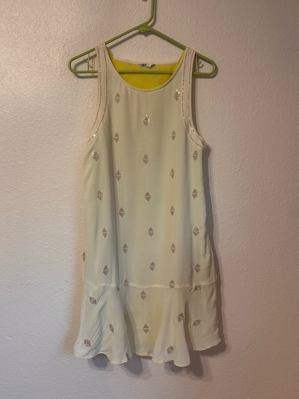 Anthropologie Leifnotes Flapper Ponderosa Mini Dress Size 8